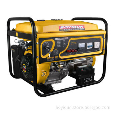 7kW Portable Gasoline Generator, 50Hz/220V, Made in China, 100% Copper Line